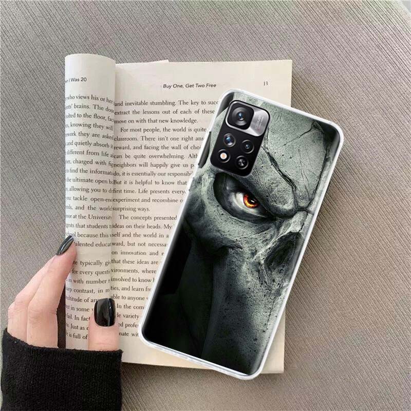 Mortal Kombat Phone Case For Xiaomi Redmi Note 11 12 14 13 Pro Plus 5G 14S 4G 12S 10 10S 11T Pro 11S 11E Coque Fundas TPU