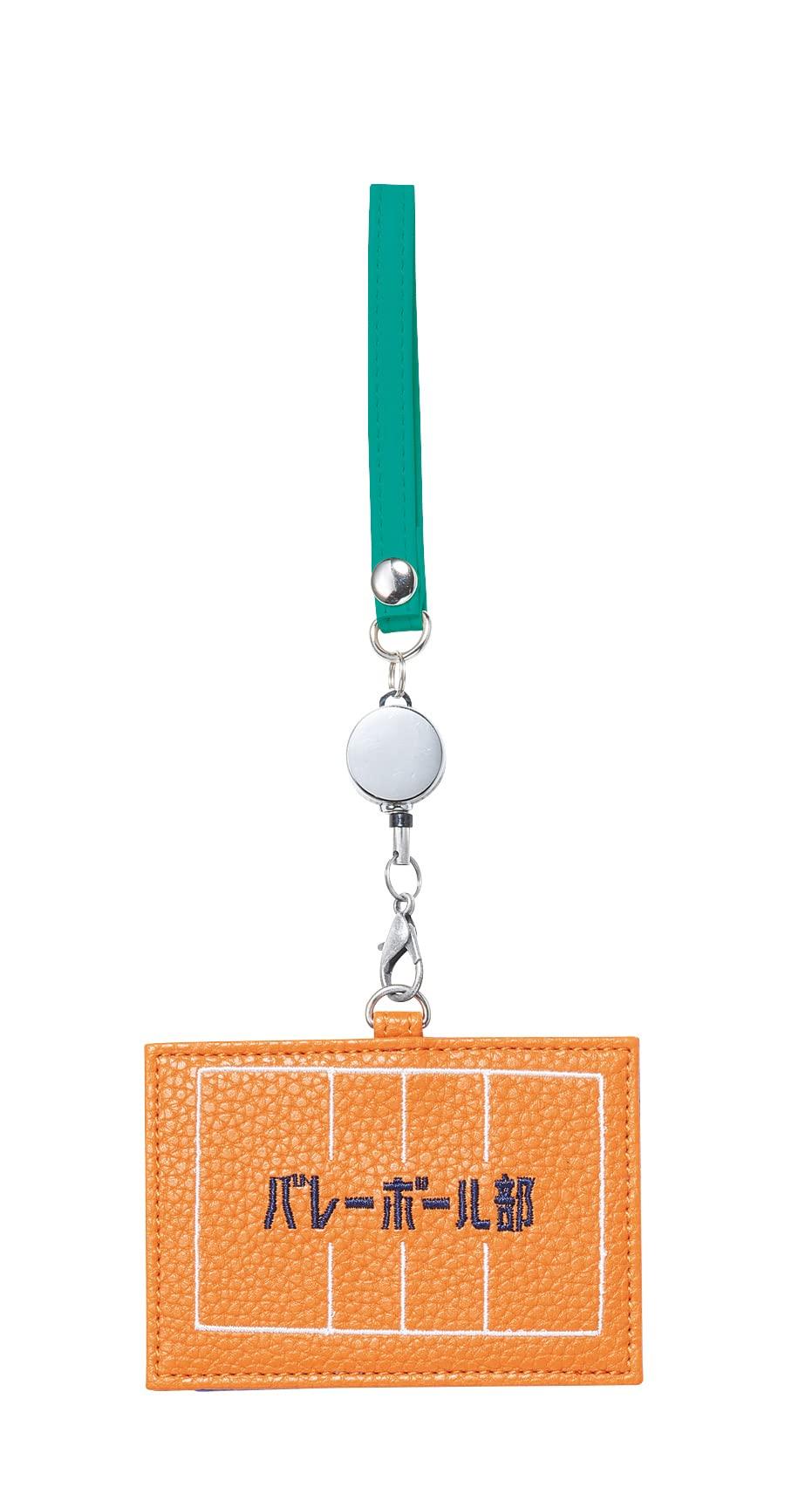 

Marushin Pass Volleyball Club Retirement Pass Case with 0605010700 Case, Guts!! Club, Activities, Gift, Reel,