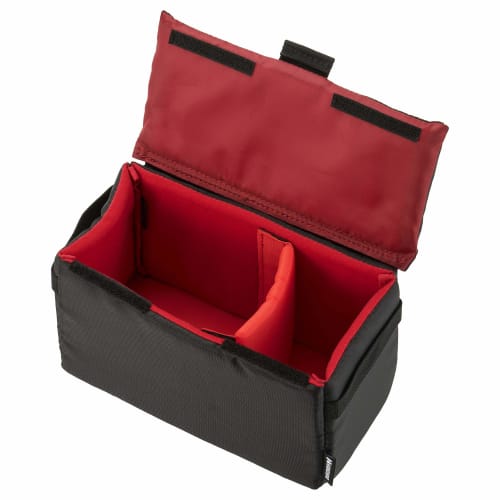 

HAKUBA Inner Soft Box 02 200 Black Inner Bag Soft Bag Camera Bag Gadget Case with Divider and Removable Lid 2KCS-40-200BK 4977187360028
