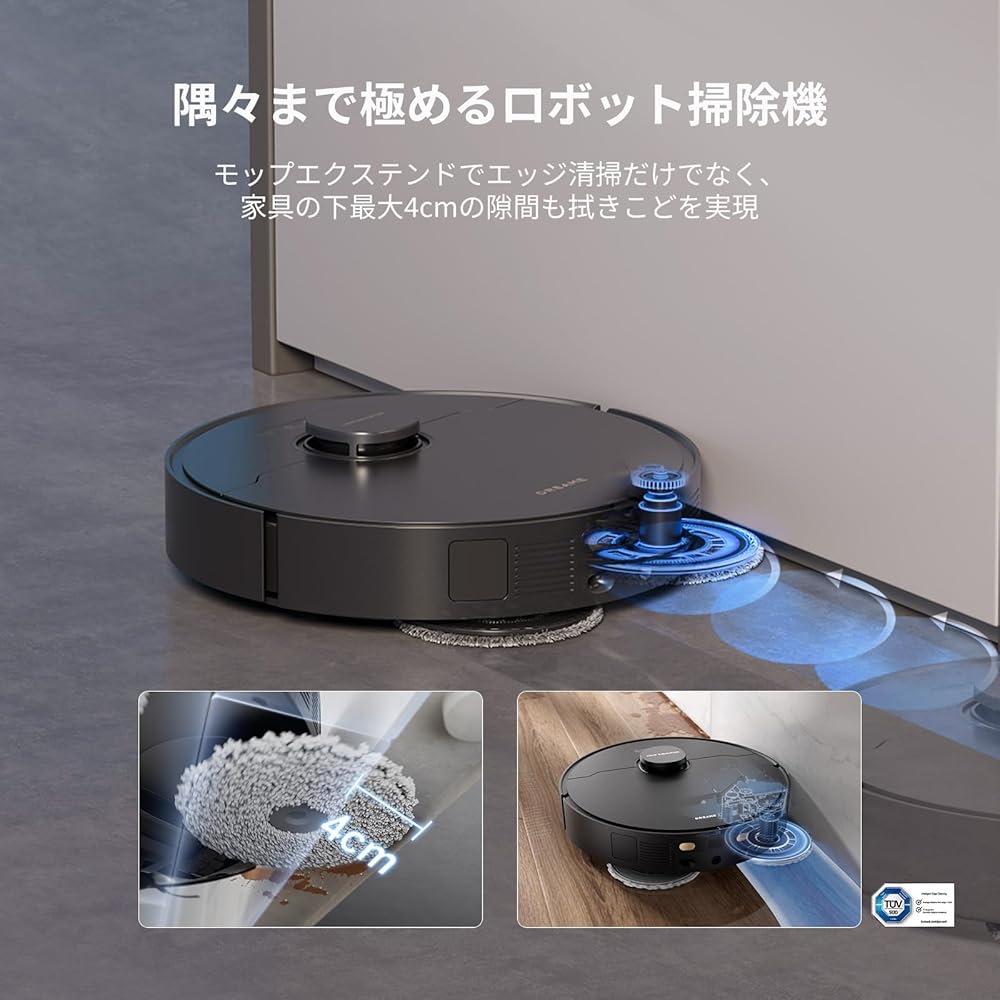 Dreame X30 Ultra Robot Vacuum Cleaner [6-Way Automation] with Automatic Base Station Cleaning, Automatic Dust Collection, Automatic Mop Cleaning with 