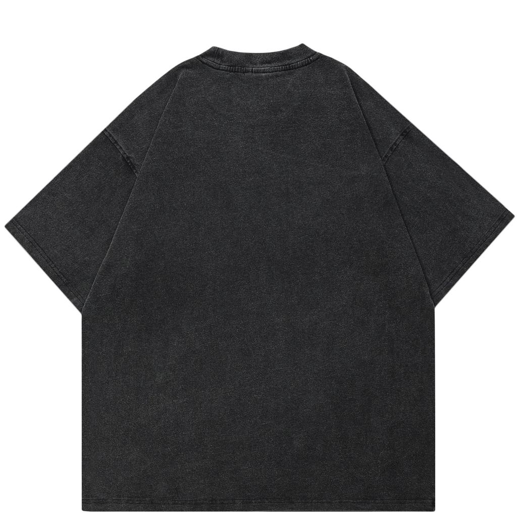 Streetwear Sun Wave Grafik-T-Shirt