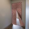 Magnetic Thermal Insulated Door Curtain Fits 38x82In Doors - 1x2.1m (39.37x82.68in) Center Opening, Waterproof & Noise Reducing