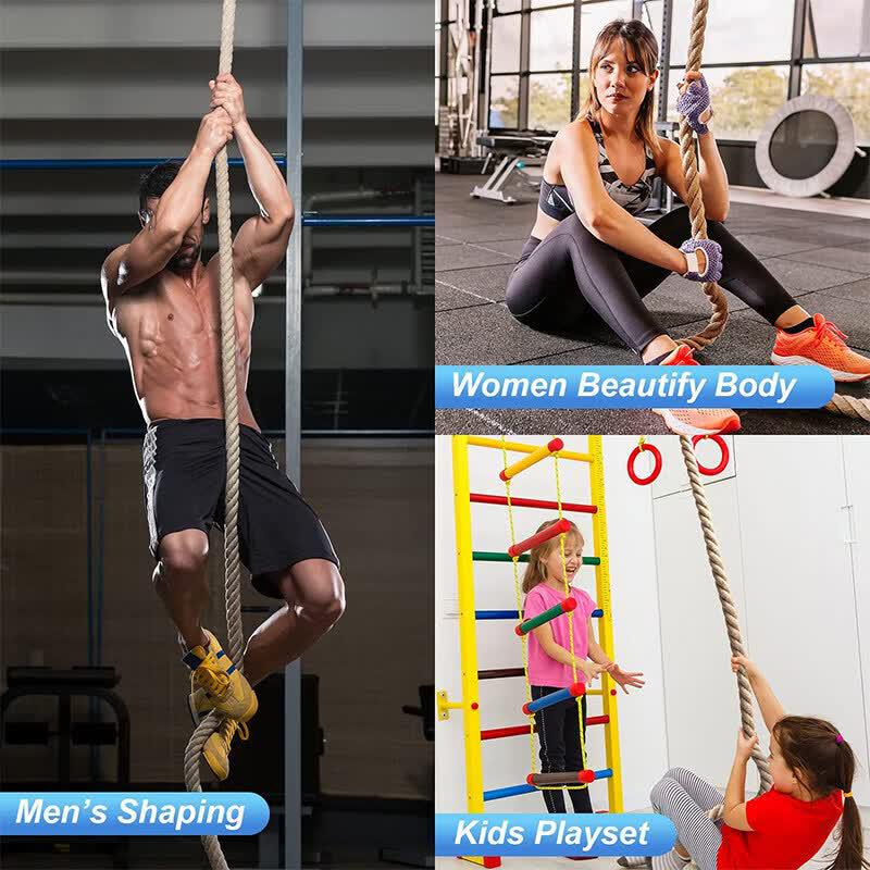 LMTMLT Jute Fitness Climbing Rope