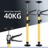 Multipurpose Adjustable Rod for Cabinets Bookshelves Closets Sturdy Construction Tool Releases Setups Telescopic Poles