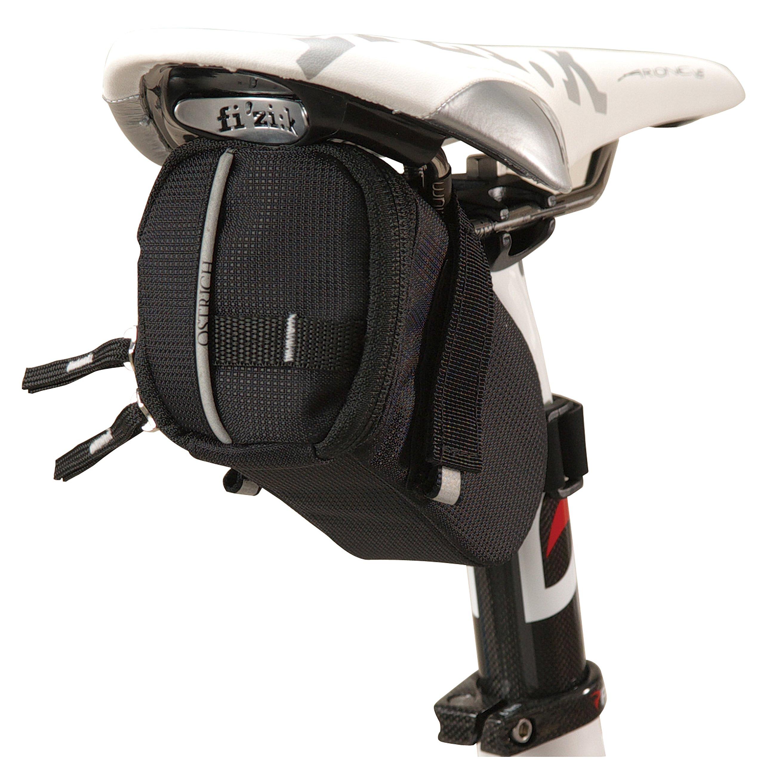 

Ostrich Saddle Bag Black [SP-305] чёрный