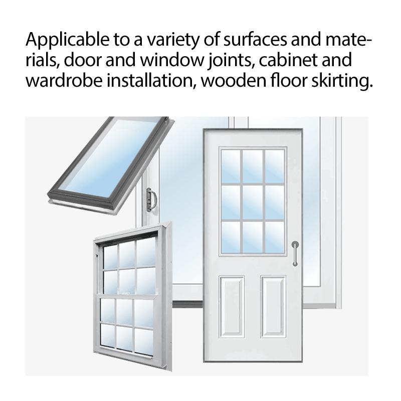 

Jakehoe Seal-All-Gaps Paste, Home Floor Door And Window Gaps Repair Refurbished Adhesive Waterproof Sealant one size