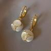1 Pair of Light Luxury Cat's Eye Stone Earrings, Exquisite and Versatile Women's Earrings