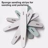 6 Pcs Sanding Files Set Nails Files and Buffers Double Sided Gels Nails Files Emery Boards for Nails Polishing