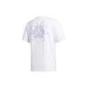 Adidas Originals Tri-Foil Tee Print Crew Neck Sports Short-Sleeved T-Shirt Men Tops White GD3120