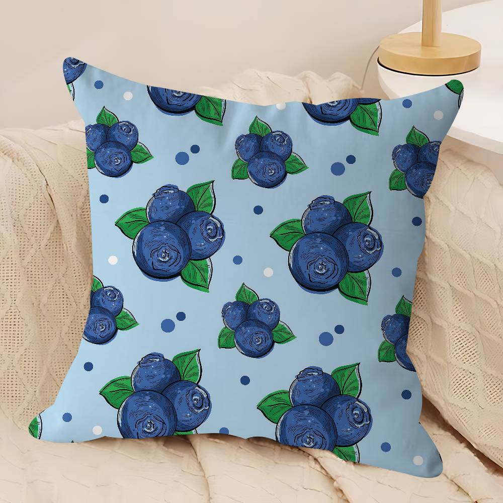 Art Fruit Pillow Gift Home Office Decoration Pillow Bedroom Sofa Car Cushion CoverPillow Case