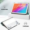 For Honor Pad X8 Case 10.1" Trifold Magnetic Hard Leather Cover For Honor Pad X 8 Cases For Honor Pad X8 Lite Case 9.7"