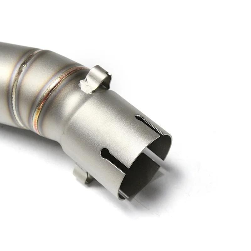 Connects Muffler 51Mm Motorcycle Exhaust Middle Link Pipe For 450SR 450 SR