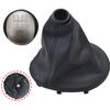 Gear Stick Shift Knob Gaiter Boot For Kia CERATO Forte 2009-2012 Forte Koup Car Manual Gear Shift Knob Leather Dust-cover Boots