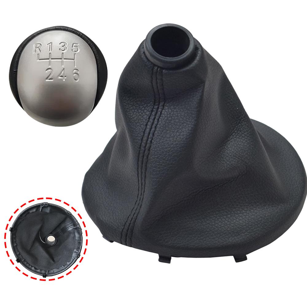 Gear Stick Shift Knob Gaiter Boot For Kia CERATO Forte 2009-2012 Forte Koup Car Manual Gear Shift Knob Leather Dust-cover Boots
