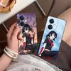 Akame Kurome Matte TPU Mobile Phone Case for OPPO Reno 14 13 12 11 10 9 8 7 6 5 F T Pro 5G Colorful Printing Cover