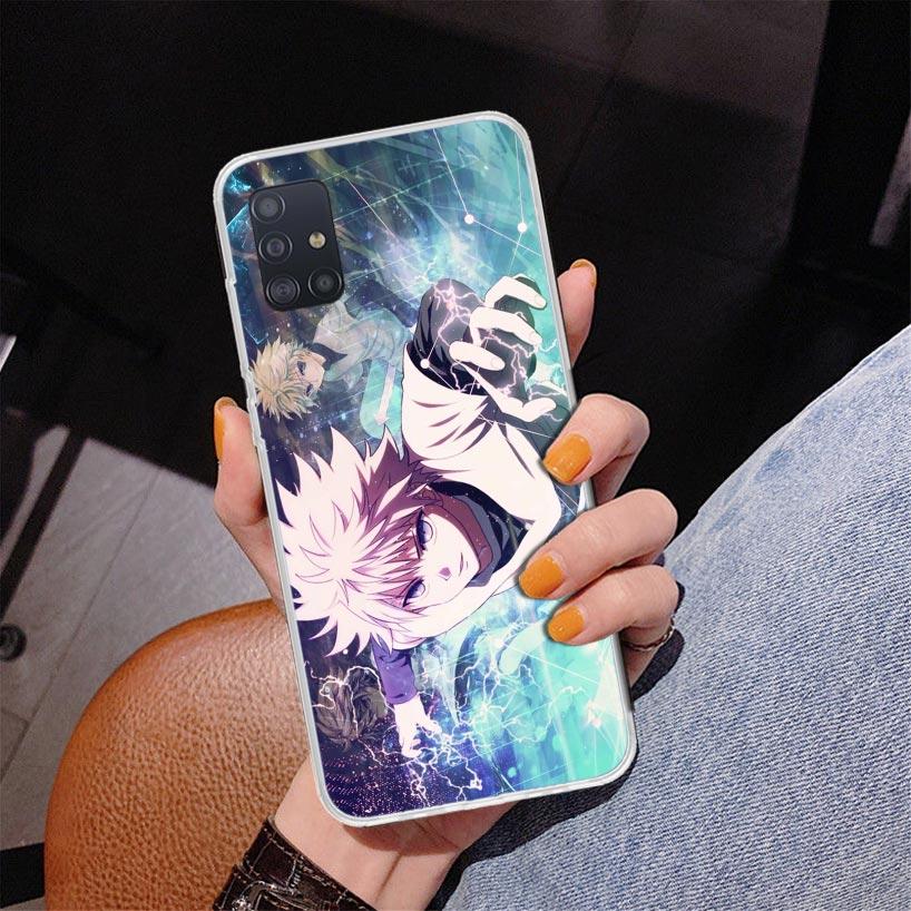 Killua Hunter X Handyhülle Für Samsung Galaxy A52 A32 A22 A12 A51 A31 A50S A30S A20S A10S Note 20 Ultra 10 Plus S10 A72 A71 Gala