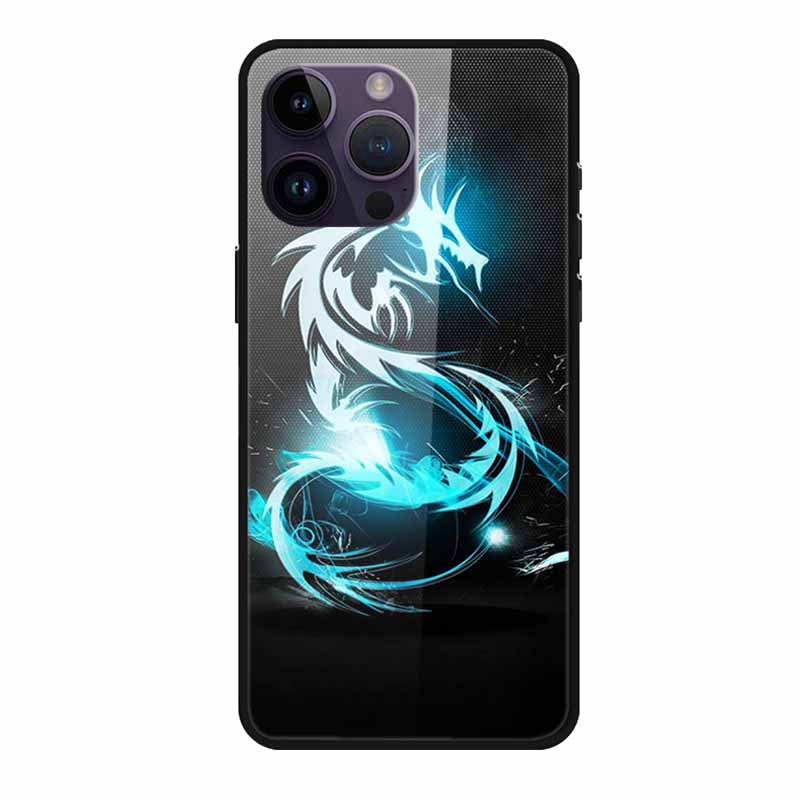 Glass Back Cover For iphone 16 Pro Max Phone Case Soft Bumper Hard Tempered Glass Case For iphone 15 Pro Max Case Funda Shell