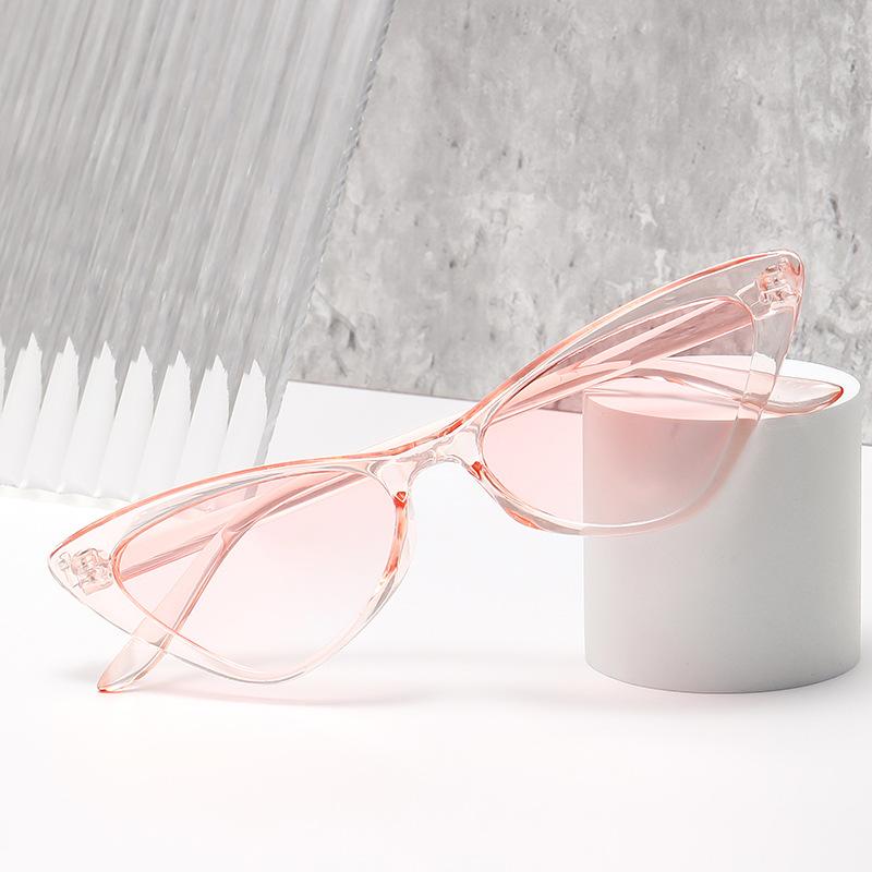 European and American fashion sunglasses, small frame cat eye sunglasses, men's and women's trendy personalized bow sunglasses, UV protection