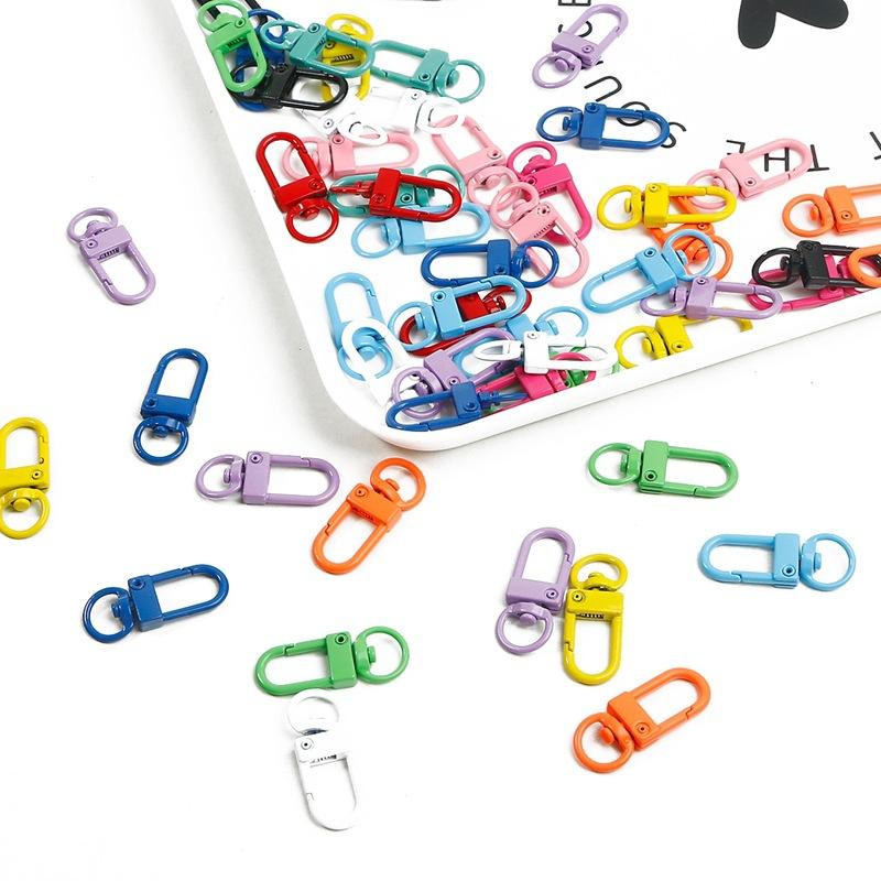 Home Party Supplies Findings Lobster Clasp Hooks Jewelry Making Neckalce Snap For Keychain Popular Handmade Jewelry Accessories DIY High Quality