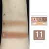 Cezanne Tone Up Eyeshadow 11 Taupe Brown 2.7g 3-color applicator.