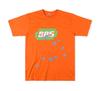 T-shirt Unisex con Stampa di Lettere in Schiuma Hip Hop Euro-Americano: Scollo Rotondo, Manica Corta, Design alla Moda