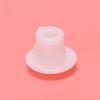 A84X-Plastic Round Shaped Cover Screw Cap Lid White 300Pcs For 5Mm Dia Hole
