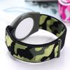 Toddler Wristband Breathable Wear Resistant Adjustable Nylon Watch Band GPS Tracker Holder Protective Case for AirTag