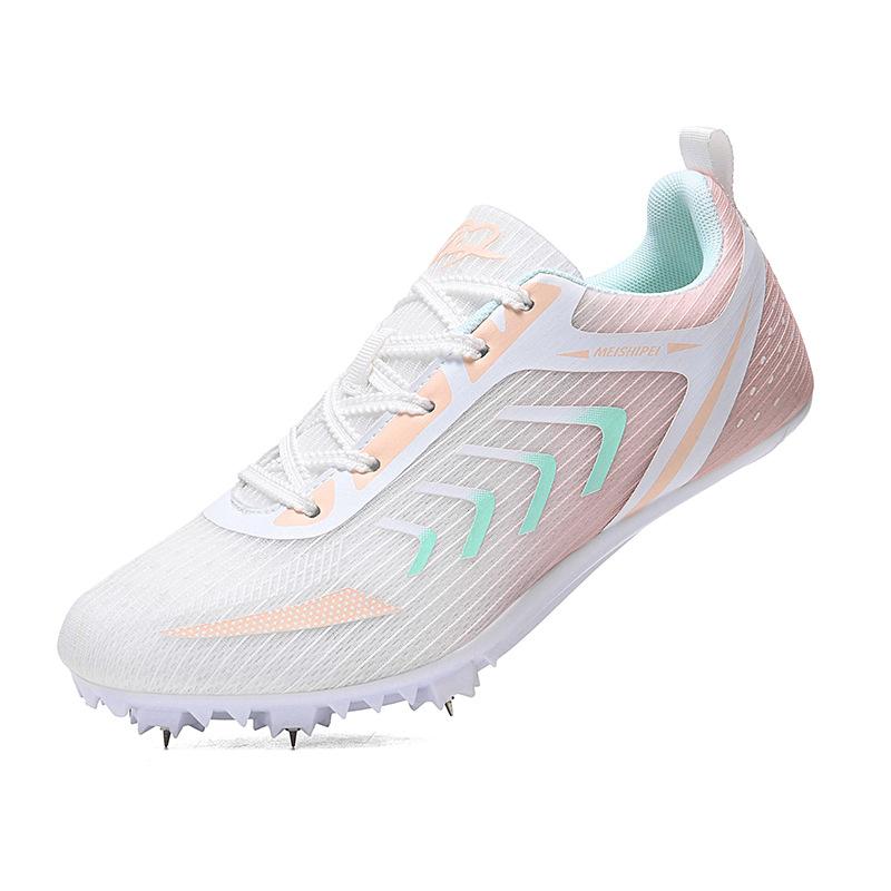 Spike shoes track and field sprint male and female students professional spike shoes running long jump shoes sports high school entrance examinati