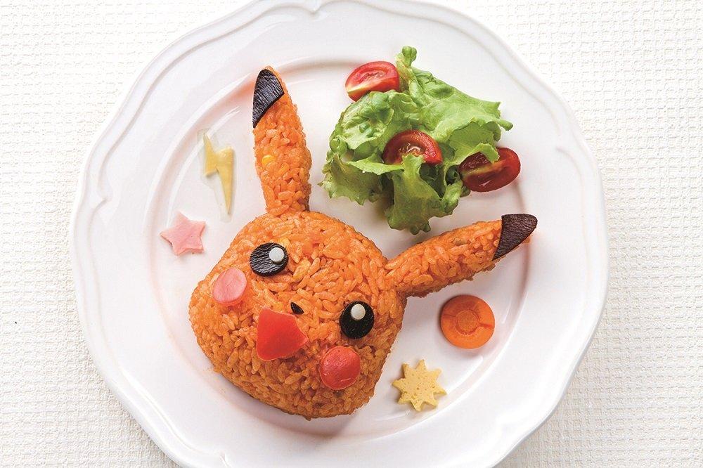 Skater Character Curry Rice Pikachu Mold, Pokémon Design, LCR3-A