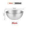304 nerezová ocel mísa na ovoce Mísicí mísa Koš na mytí a odvodnění zeleniny mísy Domácí Kuchyňská Mísa na vejce