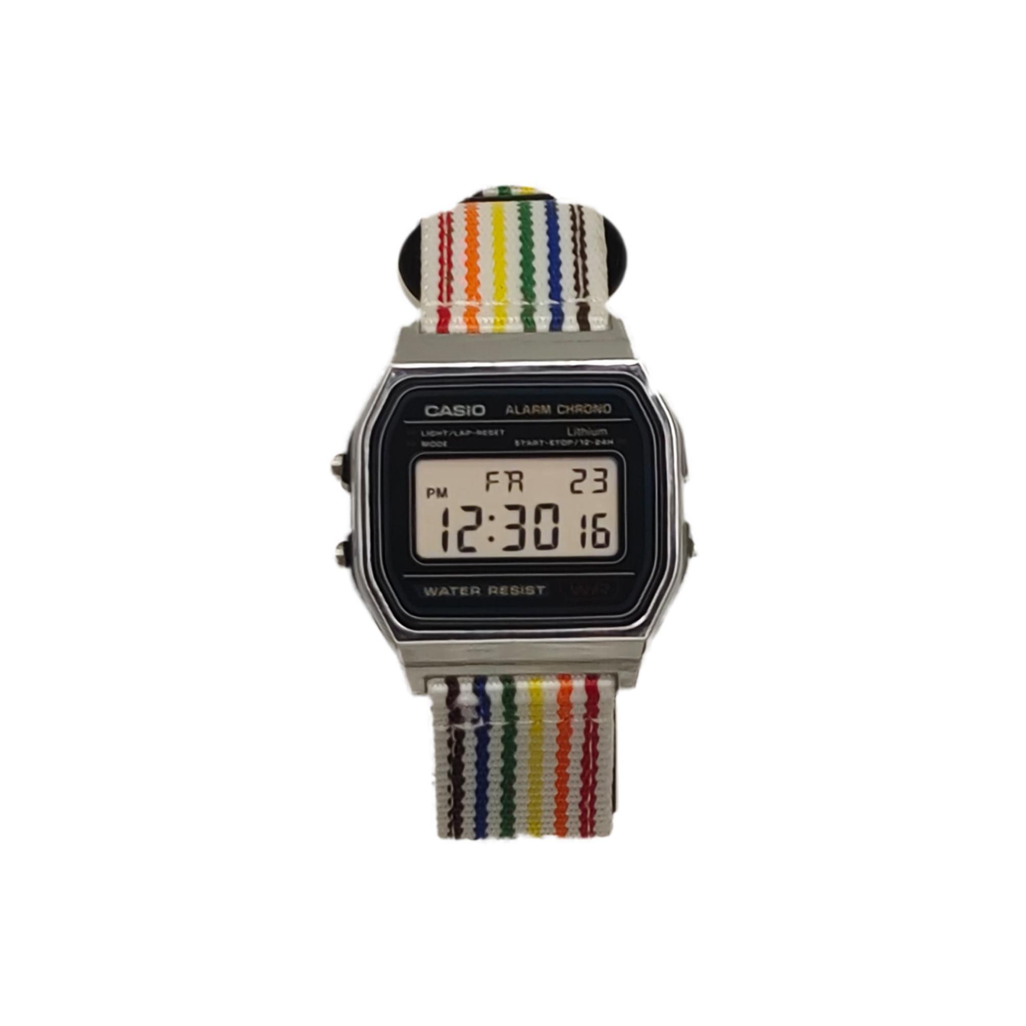 CASIO Unisex YOUTH Black Watch A158WA-1(Watch3--) Regular Watch Box
