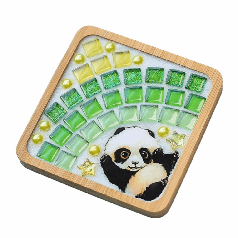 

Intellectual Development DIY Mosaic Coaster Kit DIY Mosaic Cup Mat Hands on And Brainstorming Style 6