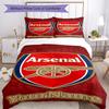 Arsenal Customize Your Name Bedding Set Breathable Duvet Cover with Pillowcases Home Decoration Birthday Gift