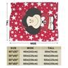 Cute Mafaldas Cartoon Blanket Cover Flannel Anime Lightweight Throw Blanket for Airplane Travel Bed Rug