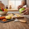 Stainless Steel Vegetable Peeler for Pumpkin and Winter Melon with Anti Slip Handle