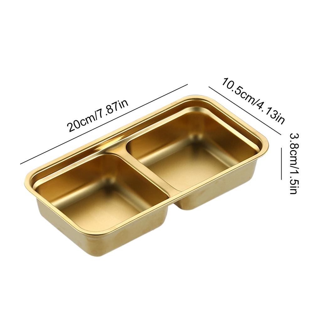 304 Edelstahl Lunch Bento Box Einzel-/Doppel-Fach Wiederverwendbare Snackbehälter Auslaufsicher Kühlschrank Lebensmittelbehälter