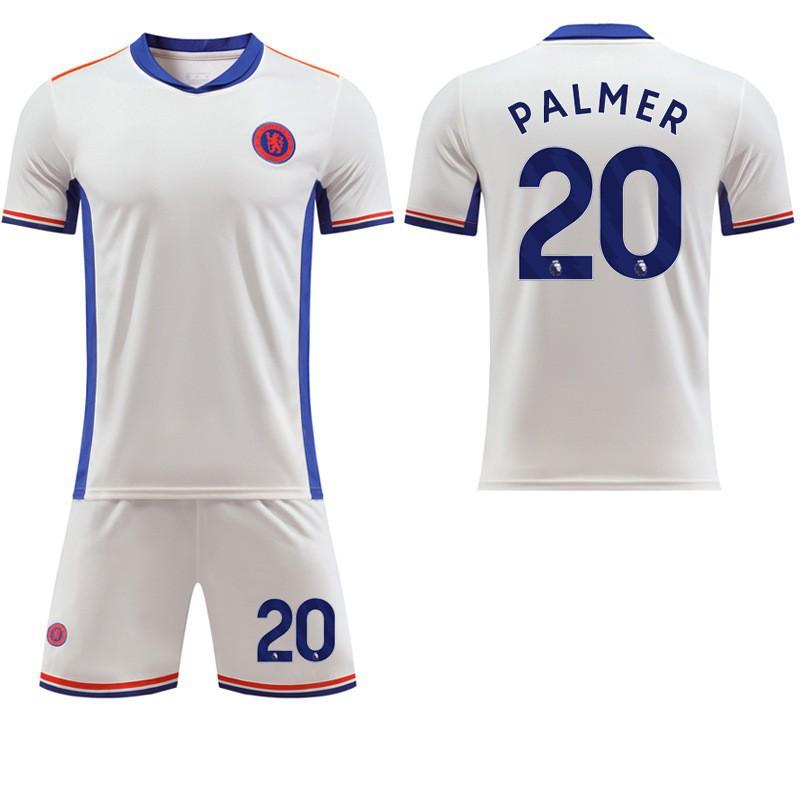 2425 Chelsea Away Football Jersey Kit No. 20 Palmer 8 Enzo 19 Sancho Sportswear Adult