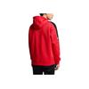 Anta Logo Patch Drawstring Hooded Long Sleeve Sweatshirt Men Tops Red 952237718-2