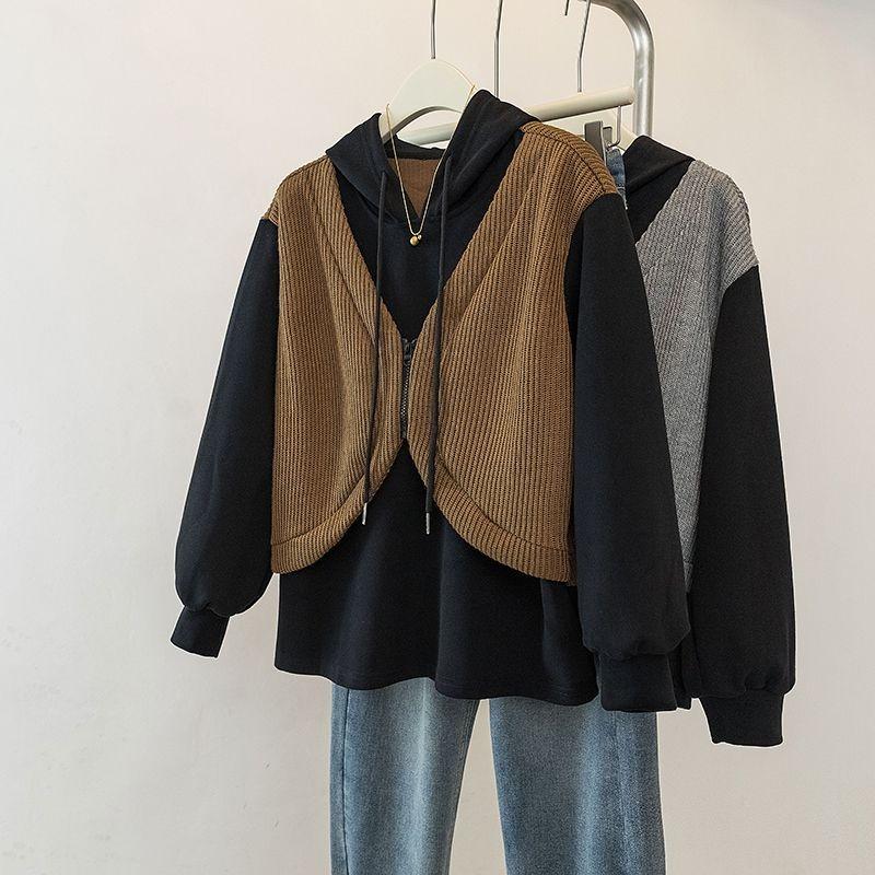 Fashionable Women s Spring and Autumn All-match Loose Temperament Jacket L