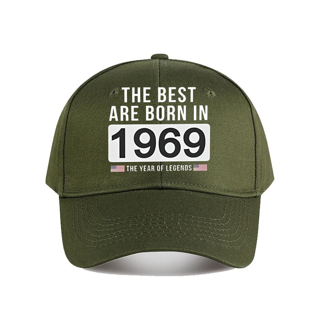 Born in  Retro Year Art Baseball Cap Fashion Outdoor Sports Sunhat Unisex Snapback Cap Womens