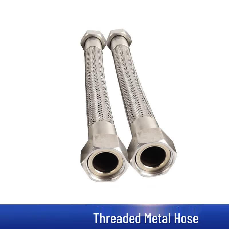 Flat Mouth Industrial Metal Hose CN plug (adapter included)