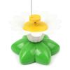 Interactive Cat Toys USB Electric Intelligent Rolling Ball Toy Cats Pet Silicone Automatic Rotate Mouse Tail Kitten Teaser Stick