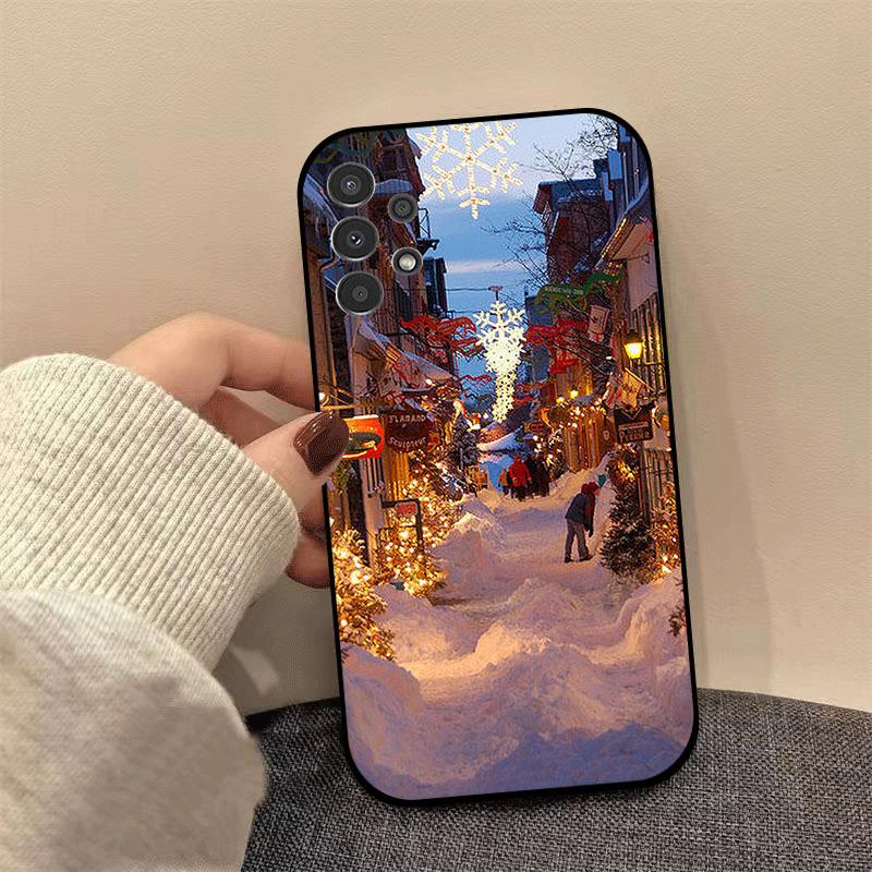 Christmas Phone Case For Samsung Galaxy A22 A32 A52 A13 A23 A33 A53 A14 A24 A34 A54 4G 5G Soft TPU Silicon Protective Case Cover
