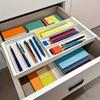 1pc Adjustable Drawer Organizer for Kitchen,Bathroom & Bedroom - Storage Box with Drawers, Ideal for Cosmetics & Household Items