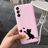 For Samsung M13 Case SM-M135F M 13 Cover Cute Cartoon Love Heart Butterfly Bumper For Samsung Galaxy M13 4G Soft Silicone Fundas