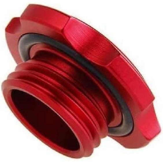 

BADASS SHARKS Aluminum Oil Cap Tank Cap For Car Accessories Civic Subaru Impreza Sti Multicolor Honda Fuel Fit Accord Oil Gas Discovery Sports (Red Red 1