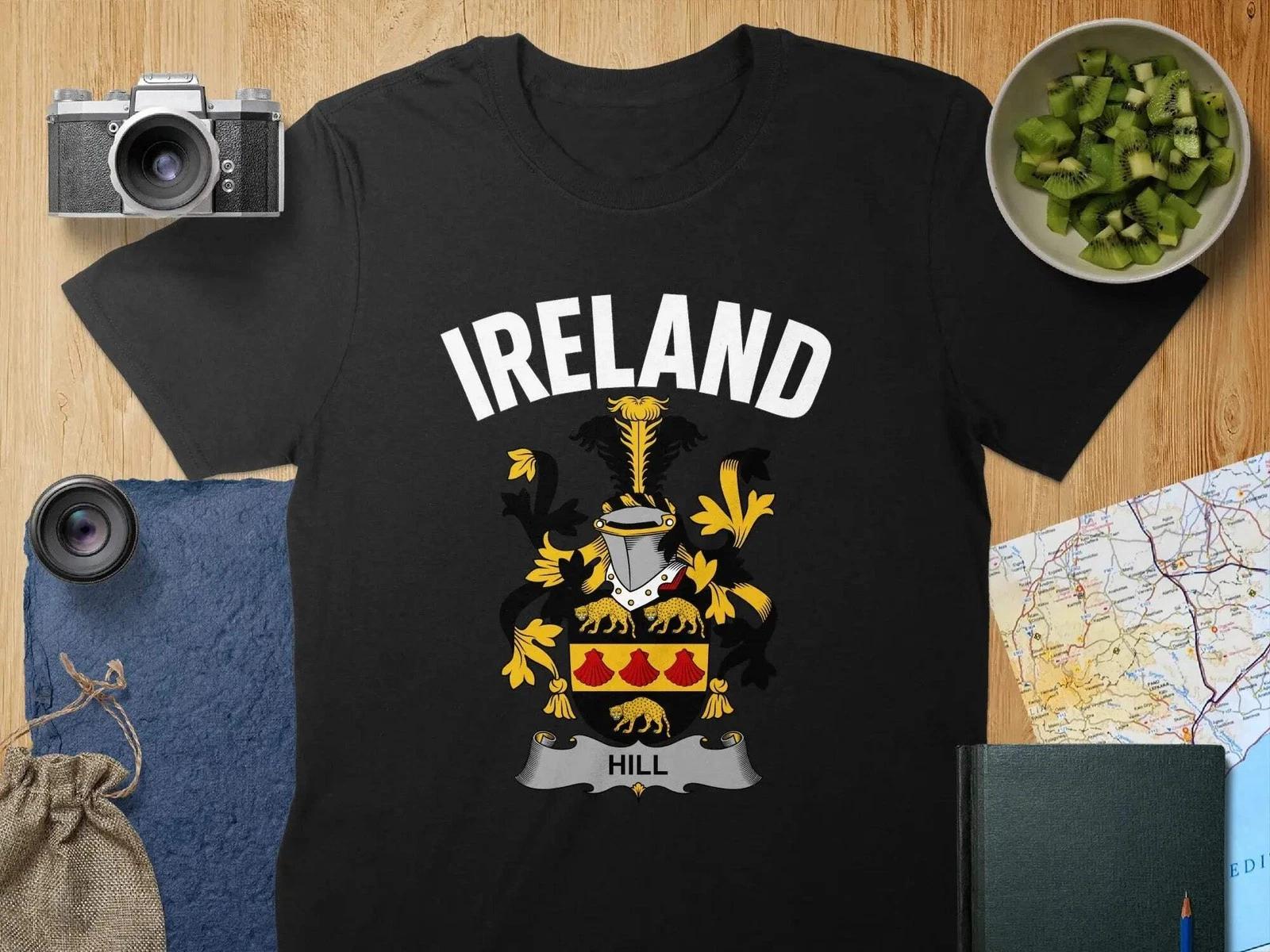 Hill Coat Of Arms Irish T-Shirt M
