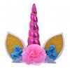 Dekoracja Na Tort Jednorożec Różany Unicorn Stroik