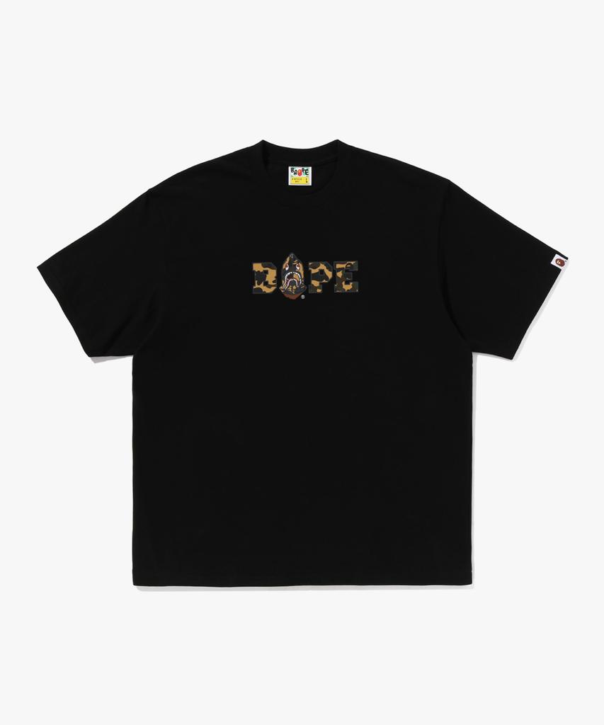 Beipeu First Camo Bape Logo Relaxed Fit T-Shirt (M) Black
