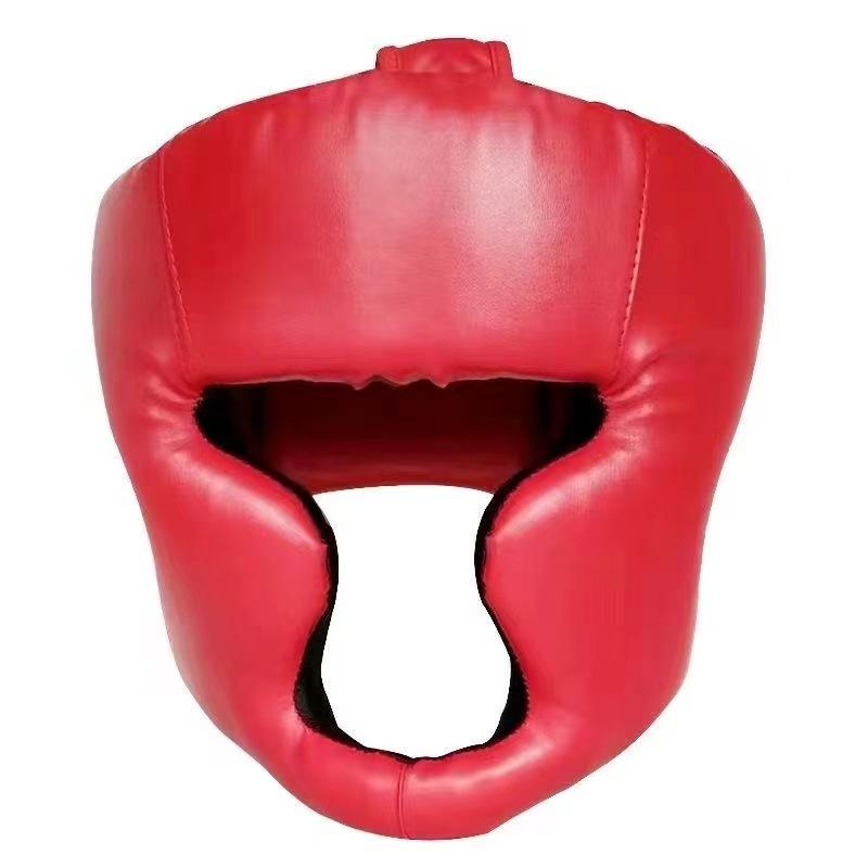 Vollständig abgedeckter, verdickter Boxhelm für Männer und Frauen, Erwachsene, Karate, Muay Thai, Trainingskopfschutz, Fitnessgeräte, Taekwondo-Kopfschutz